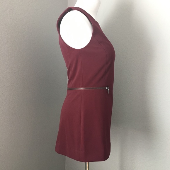 Halogen Square Neck Vest Lon Line Zip Top Blouse Sleeveless XS 0 2 XXS - Picture 4 of 6